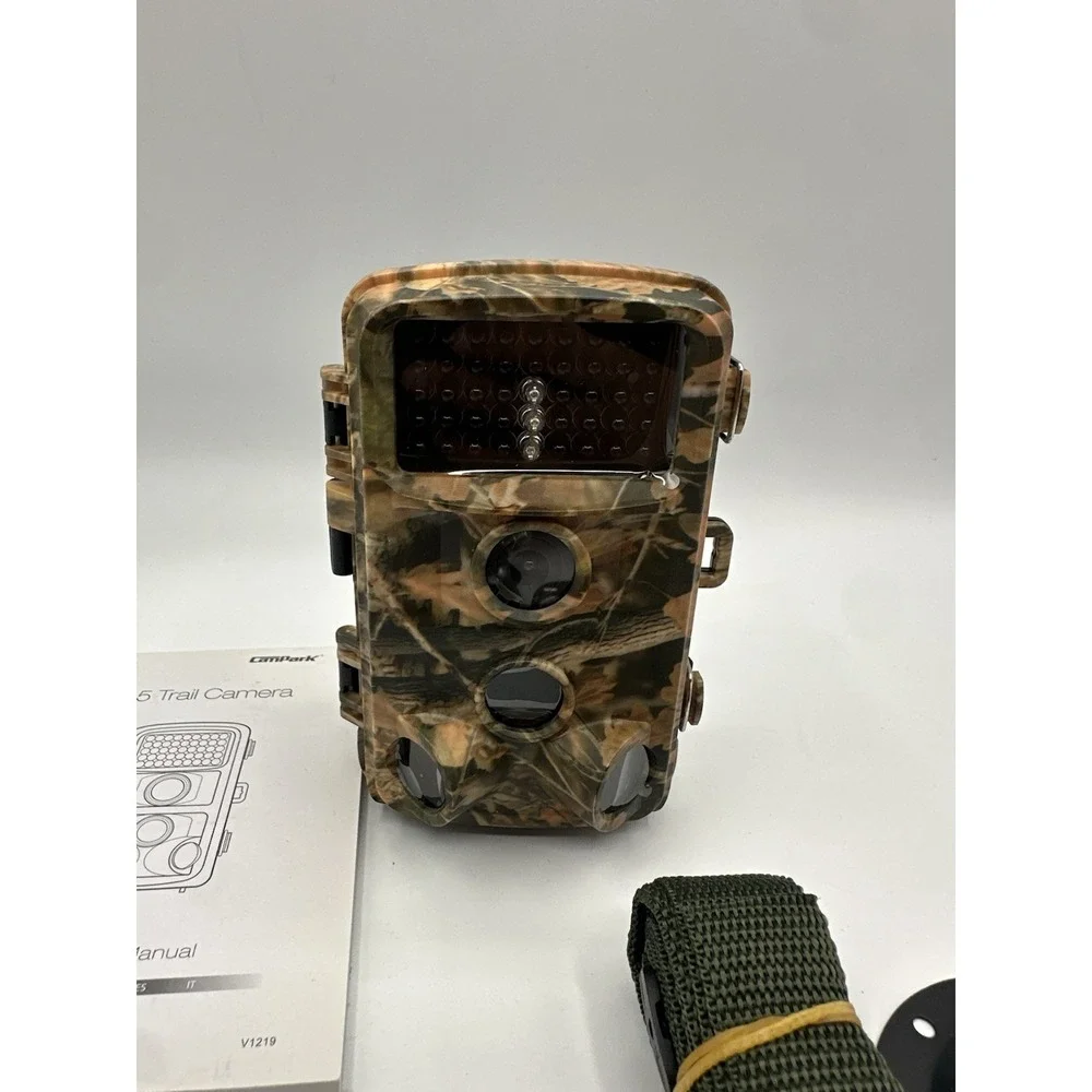 Trail Camera Hunting Game Camera HD Night Vision Motion Activated w/ Accessories